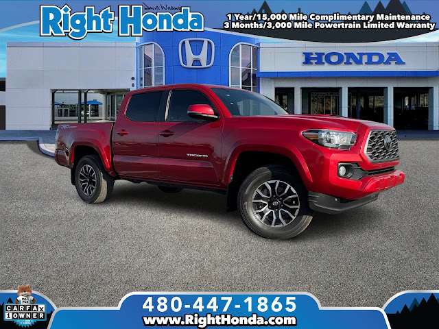 2022 Toyota Tacoma 2WD TRD Sport2WD SR5 Double Cab 5' Bed V6 AT